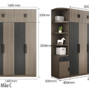 TỦ QUẦN ÁO AT-TQA005 - Ảnh 5