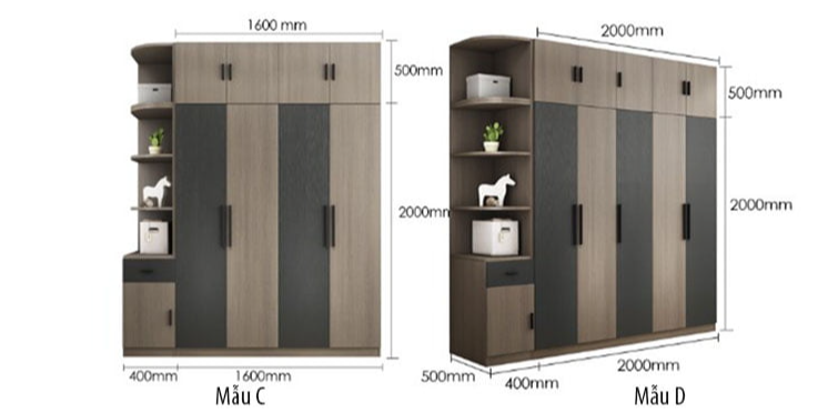 TỦ QUẦN ÁO AT-TQA005 - Ảnh 5